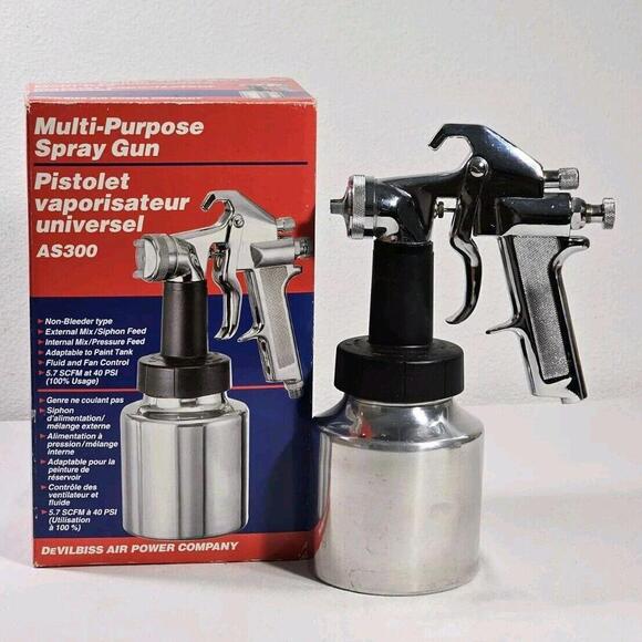 DeVilbliss Air Power AS300 Multi-Purpose Spray Gun - Picture 1 of 11